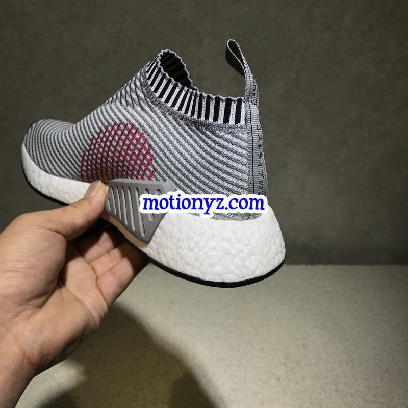 Adidas Kith Naked NMD CS2 PK Grey Real Boost